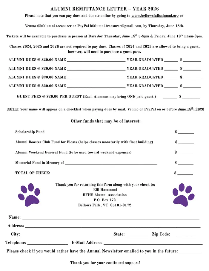 Pay Dues On-Line