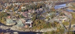 Aerial View of Bellows Falls, VT